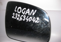 Стекло зеркала правого Renault Logan2 (12-18) oem 232634042 (скл-3)
