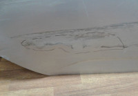 Дверь задняя правая Kia Venga вмятина