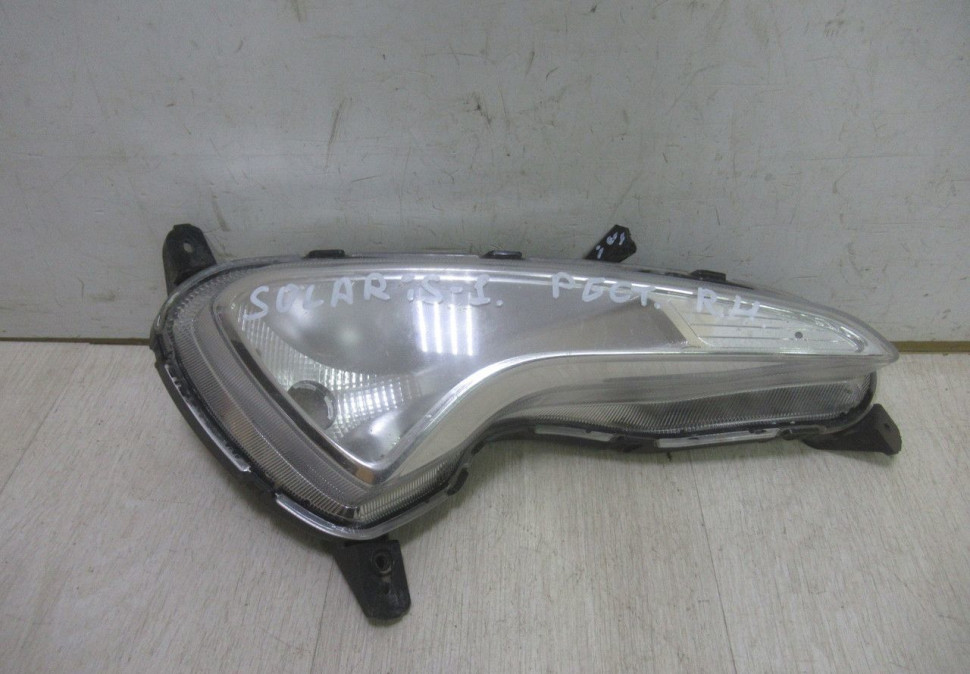 Противотуманная фара (Птф) правая Hyundai Solaris 1 рест oem 922024l600