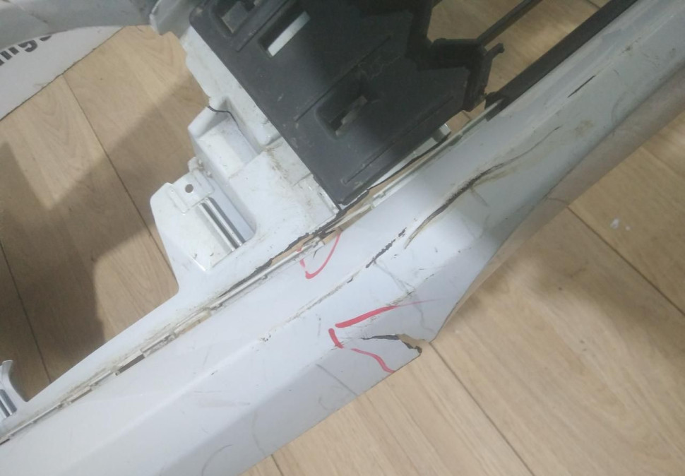 Бампер передний бу Skoda Rapid 2 OEM 60U807221M (В)