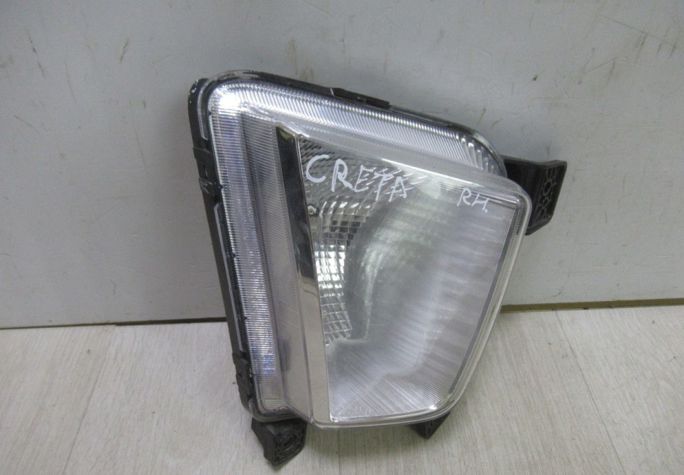 Противотуманная фара (Птф) правая Hyundai Creta oem 92208m0000 (слом.1крепл)