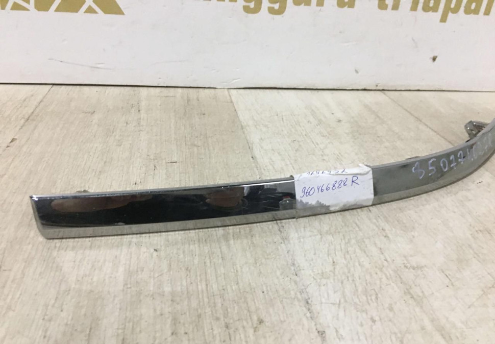 Молдинг заднего бампера левый  Renault Arkana  2019>OEM 850774627R