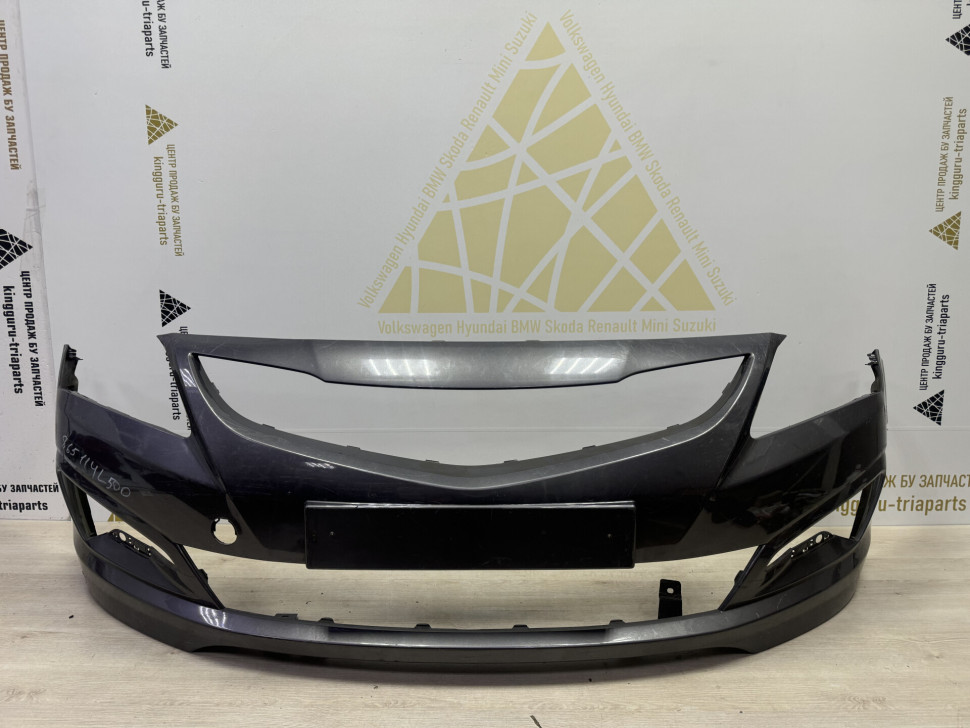 Бампер передний Hyundai Solaris 1 (14-17) oem 865114L500
