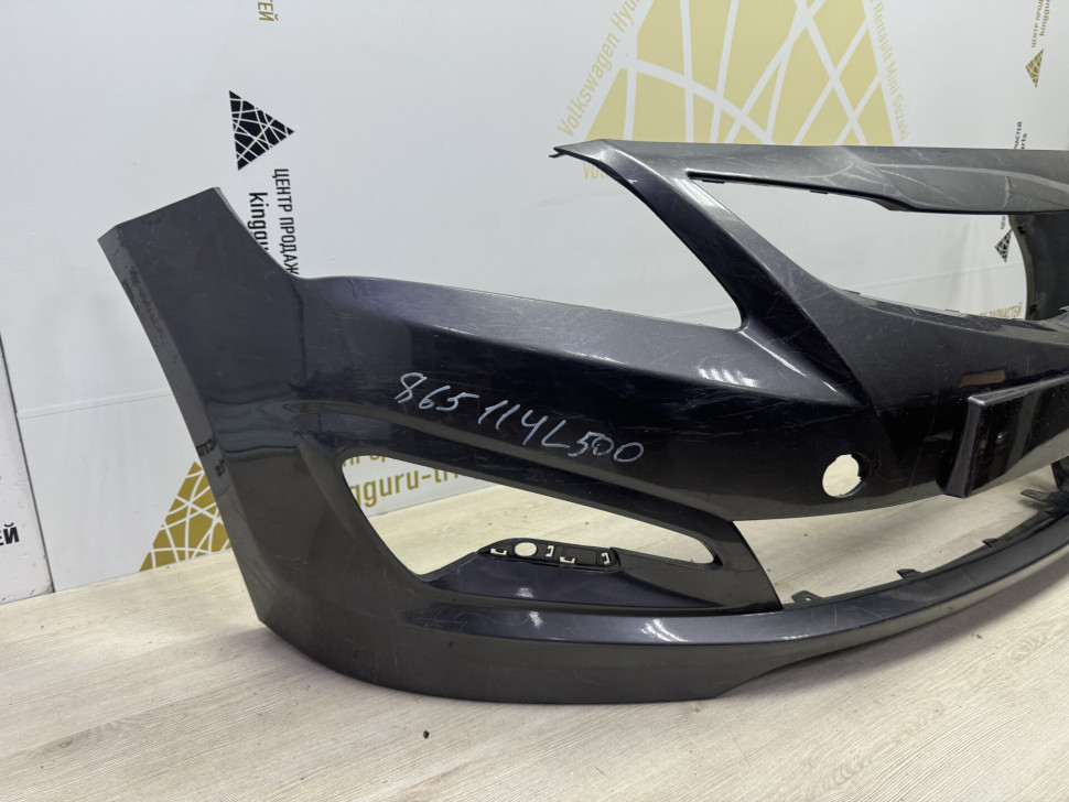 Бампер передний Hyundai Solaris 1 (14-17) oem 865114L500 Бампер передний Hyundai Solaris 1 (14-17) oem 865114L500