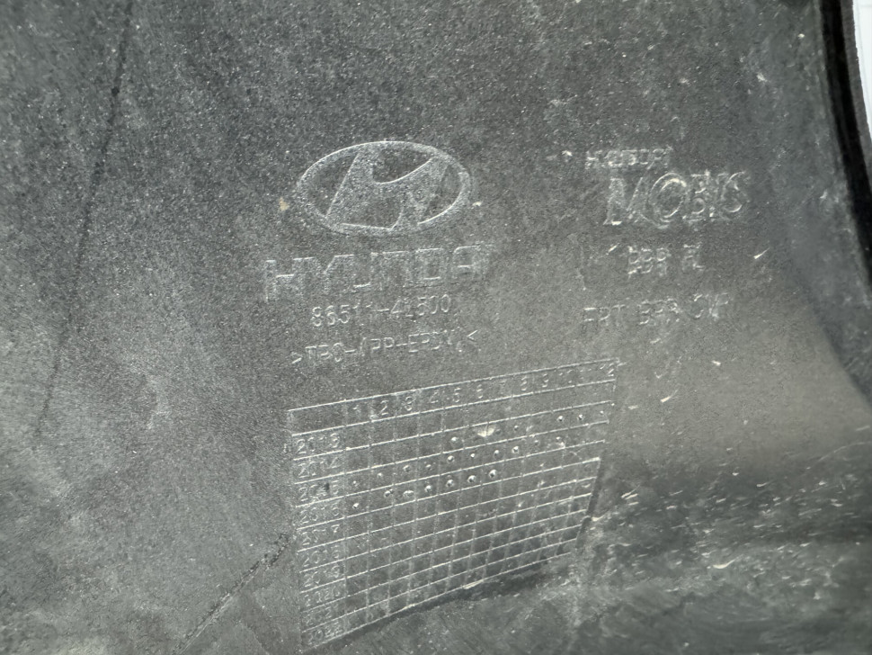 Бампер передний Hyundai Solaris 1 (14-17) oem 865114L500 Бампер передний Hyundai Solaris 1 (14-17) oem 865114L500