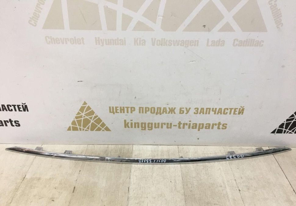 Молдинг заднего бампера Kia Sportage 4 2016 oem 86688F1500