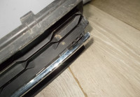 Решетка переднего бампера бу Skoda Octavia A7 рестайлинг OEM 5E0853677K