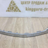 Молдинг заднего бампера левый Volkswagen Touareg 2 FL рест 14-18 oem 7P6853841