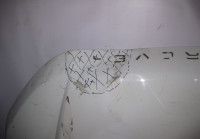 Капот Range Rover Evoque oem bj3216854 (вмятина) (скл-3)