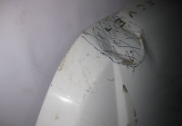 Капот Range Rover Evoque oem bj3216854 (вмятина) (скл-3)