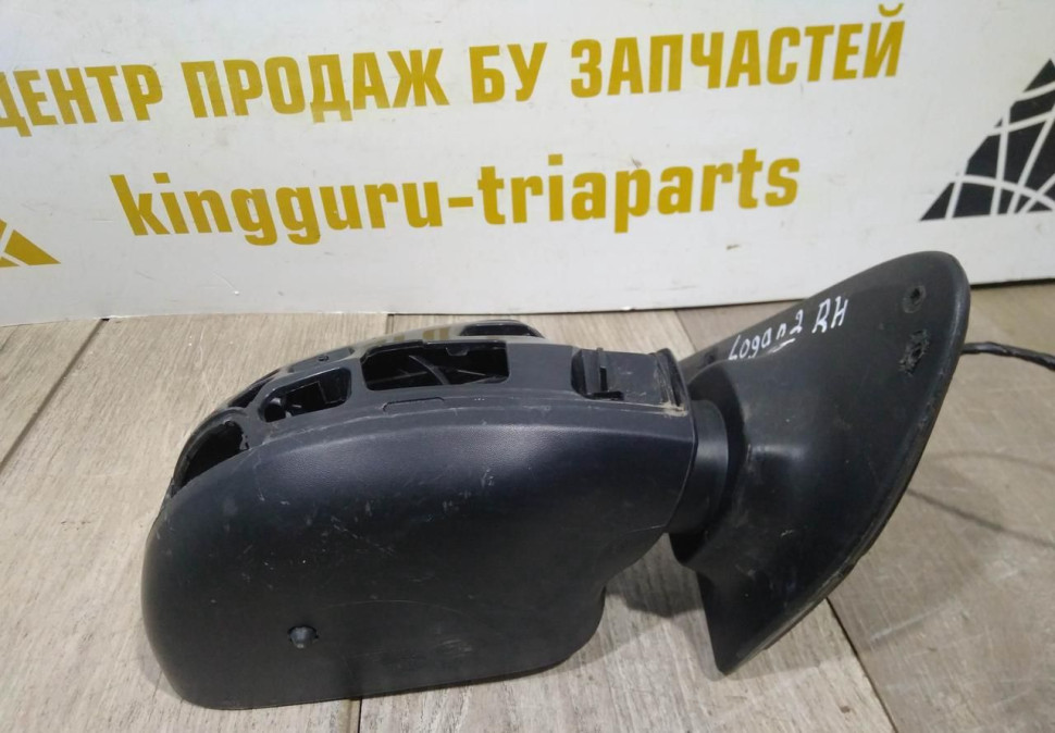 Зеркало правое 9-пинов бу Renault Logan 2 OEM 963016591R