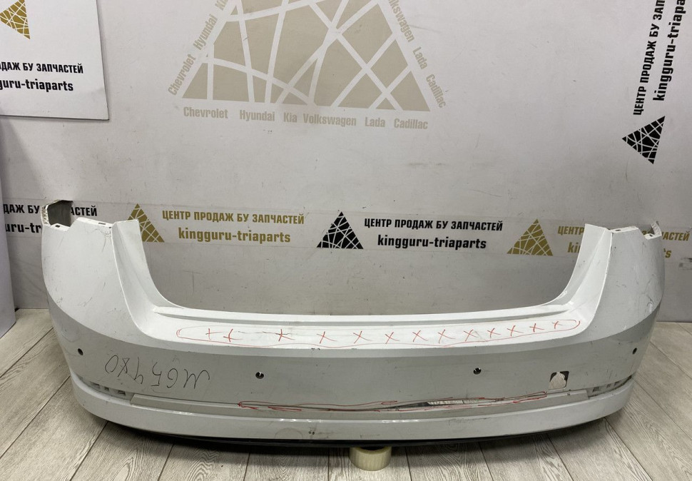 Бампер задний Skoda Octavia A8 OEM 5ER807421