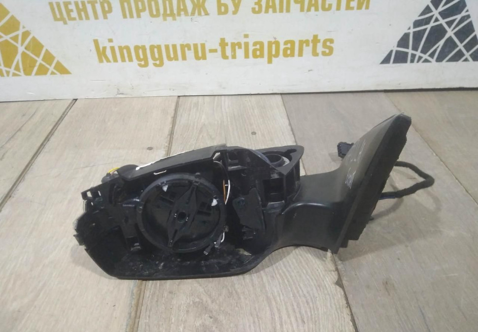 Корпус зеркала левый 6 пин бу Skoda Rapid рестайлинг OEM 5JB857501J