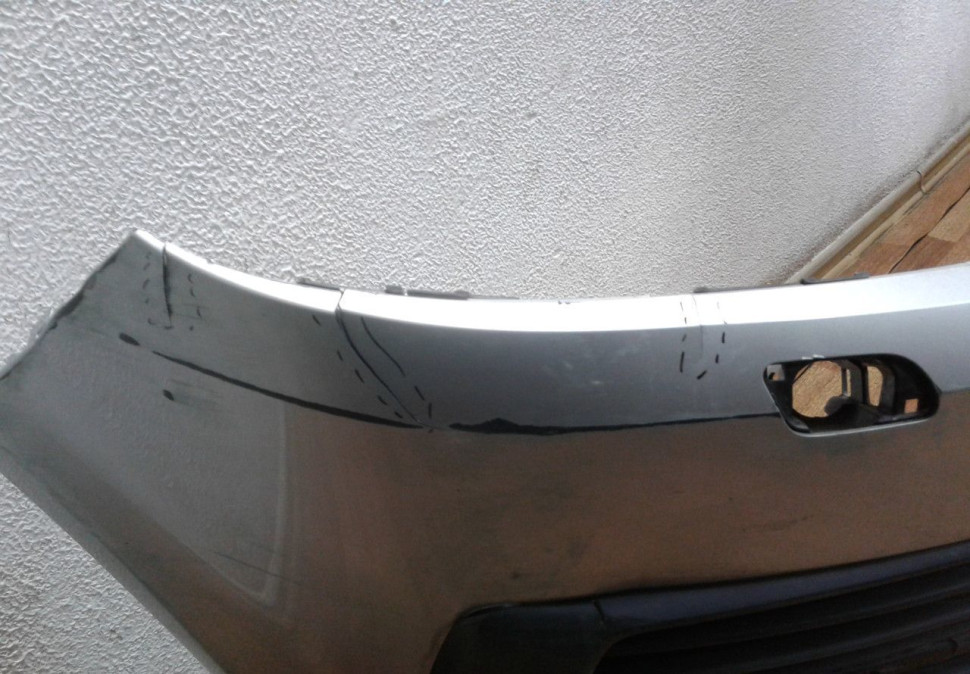 Бампер передний Volkswagen Transporter T6 / Multivan (дефект) oem 7e5807221d