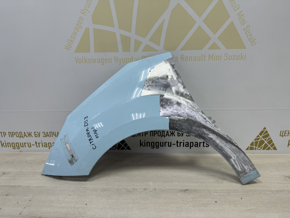 Крыло переднее левое б/у Citroen DS3 oem 7840X7