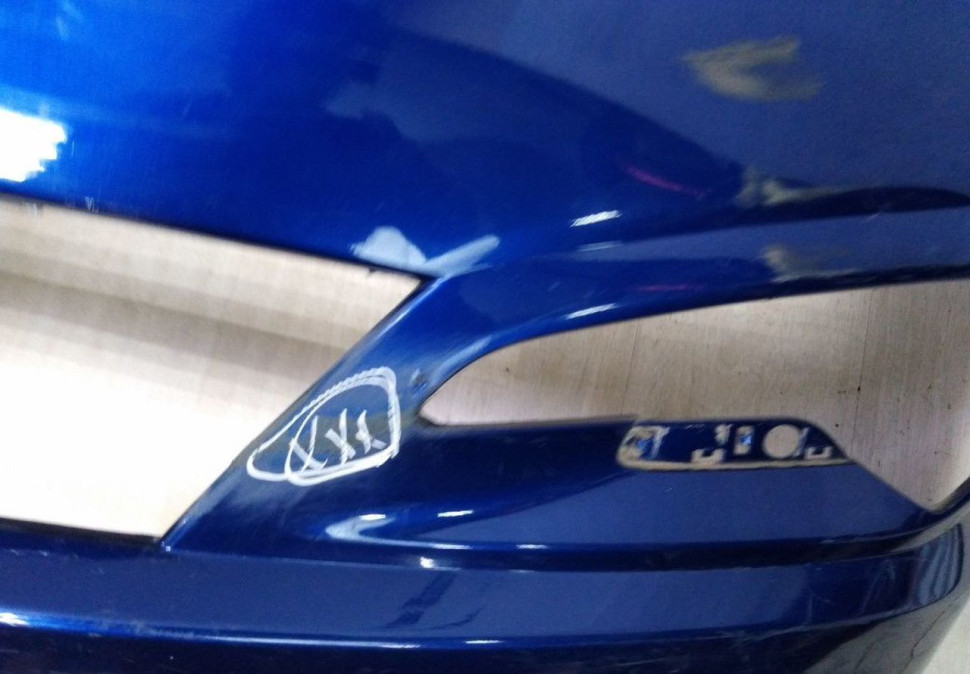 Бампер передний Hyundai Solaris 1 рест oem 865114L500