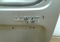 Дверь багажника задняя багажника Lada Largus Cross oem 901010231r (вмятина) (скл-3)