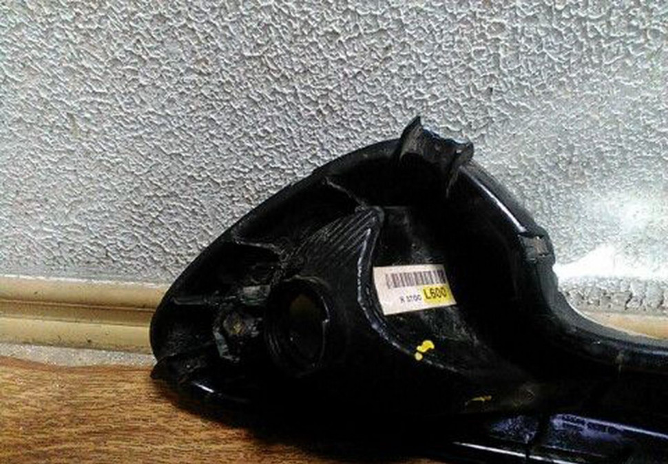 ПТФ передний правый Hyundai Solaris рестайл сломано 3 крепления oem 922024l600 ПТФ передний правый Hyundai Solaris рестайл сломано 3 крепления oem 922024l600