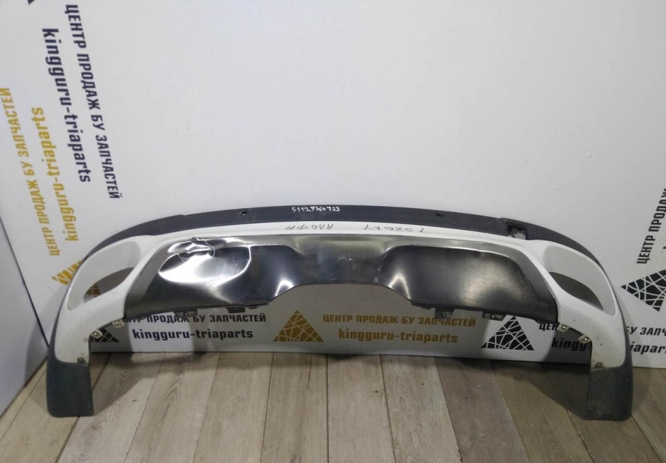 Спойлер заднего бампера бу BMW X6 F16 OEM 51127360728