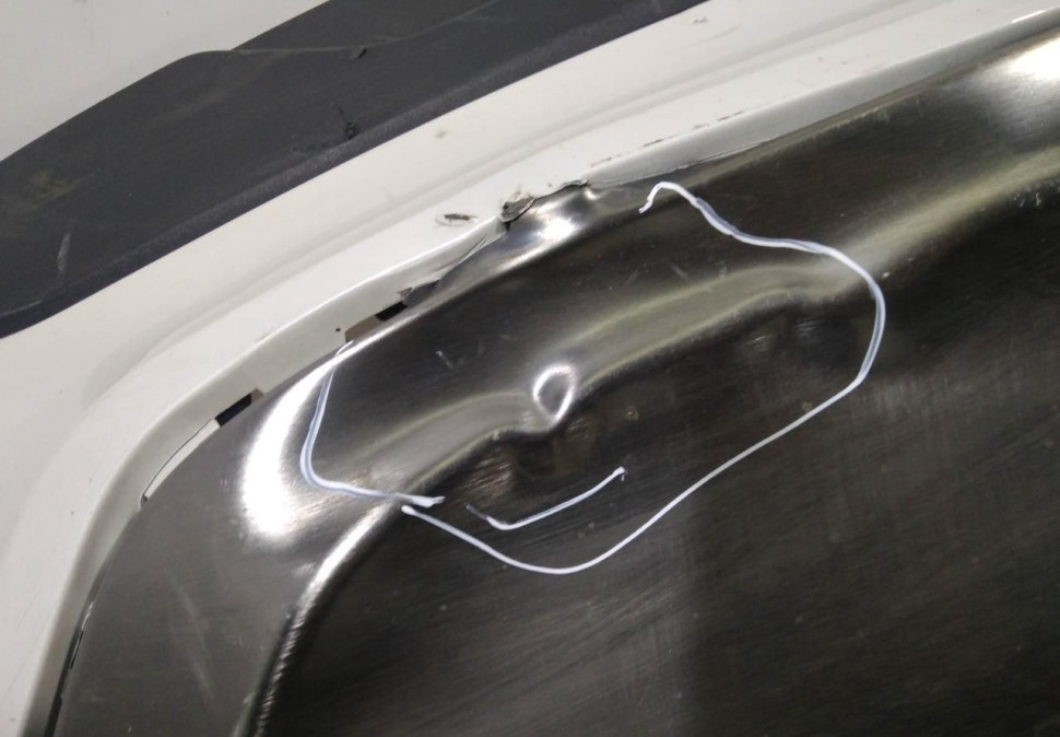 Спойлер заднего бампера бу BMW X6 F16 OEM 51127360728
