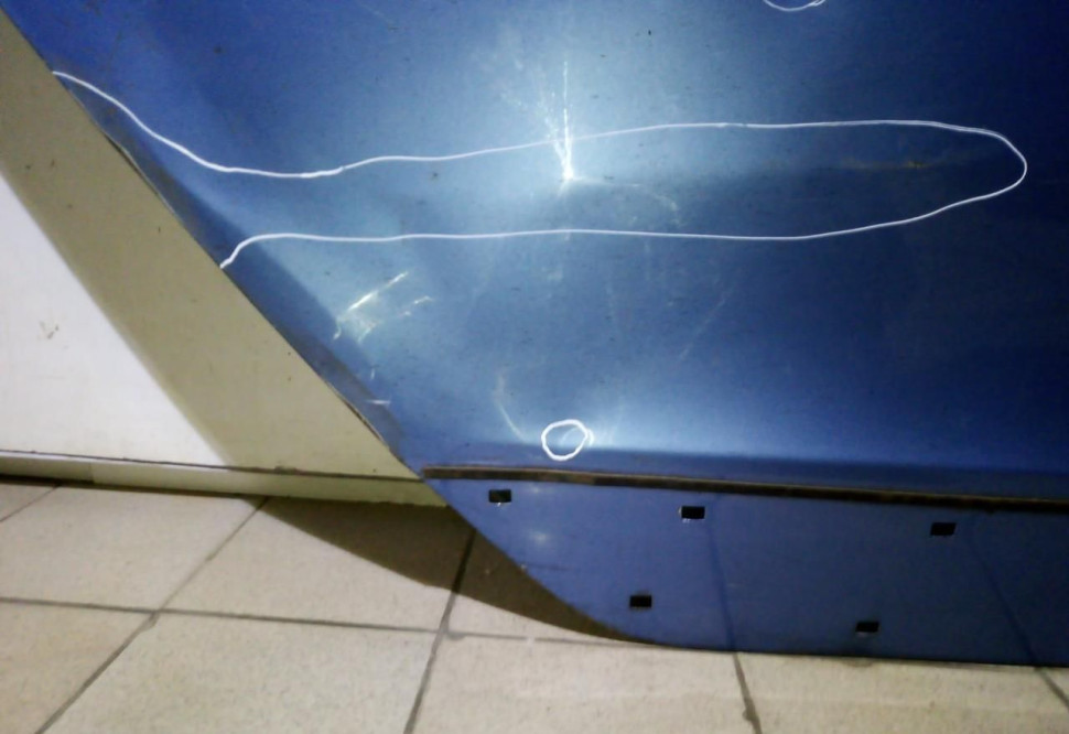 Дверь задняя правая Hyundai IX35 (10-15) oem 770042Y010 (скл-3)