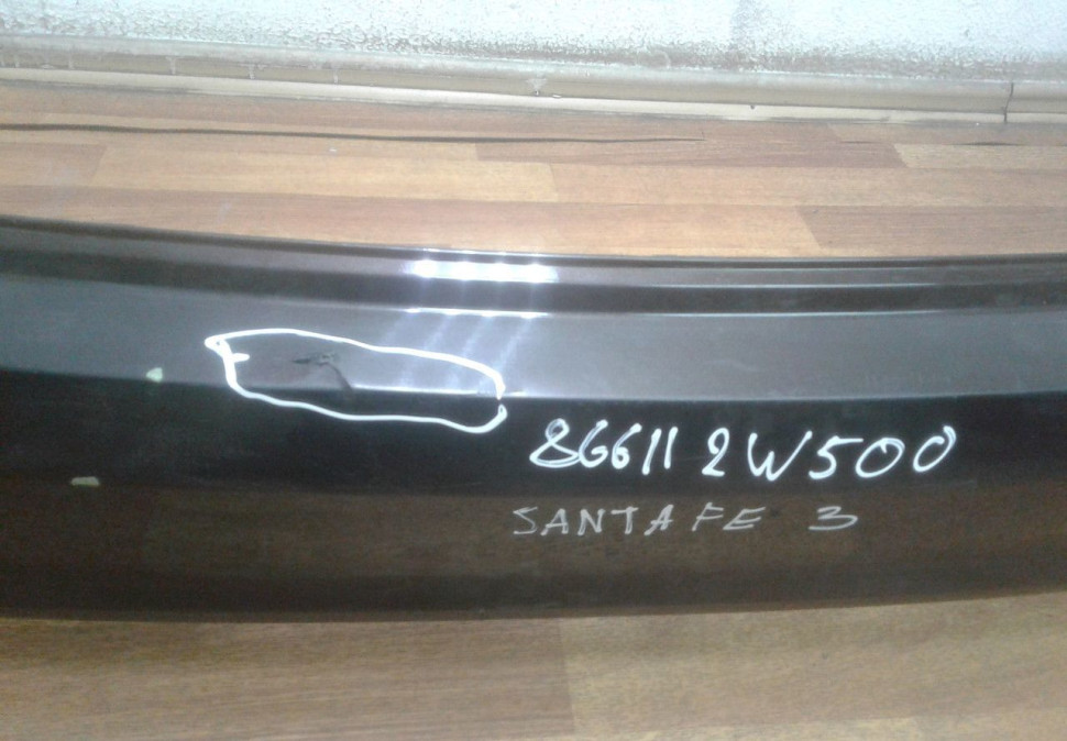 Бампер задний Hyundai Santa Fe 3 oem 866112w500 (мал. вмятина)