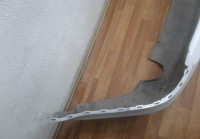 Бампер задний Volkswagen Polo Sedan (15>) oem 6RU807421D (мал.трещина, мал.вмятина,)