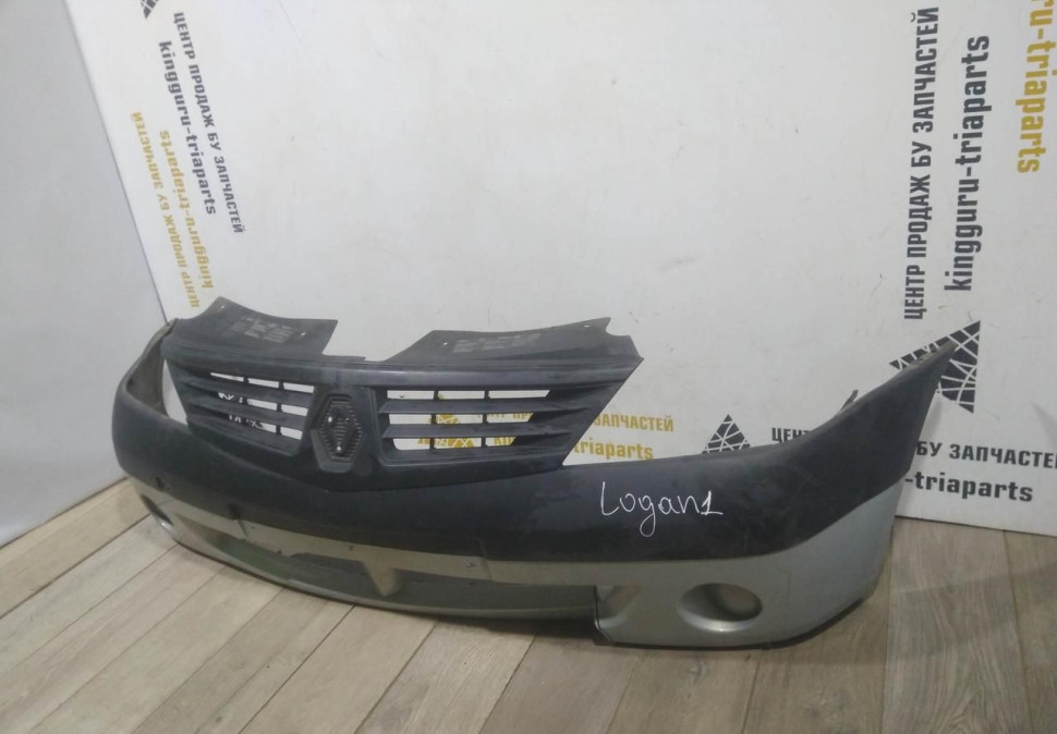 Бампер передний бу Renault Logan 1 до рестайлинг OEM 9200700077