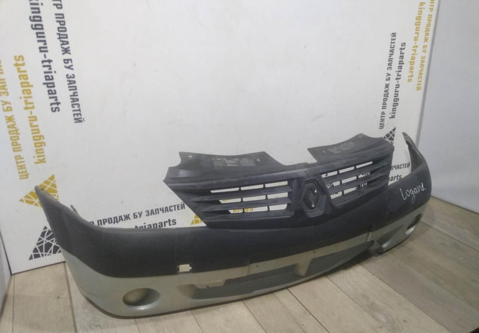 Бампер передний бу Renault Logan 1 до рестайлинг OEM 9200700077