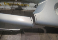 Бампер передний бу Renault Logan 1 до рестайлинг OEM 9200700077