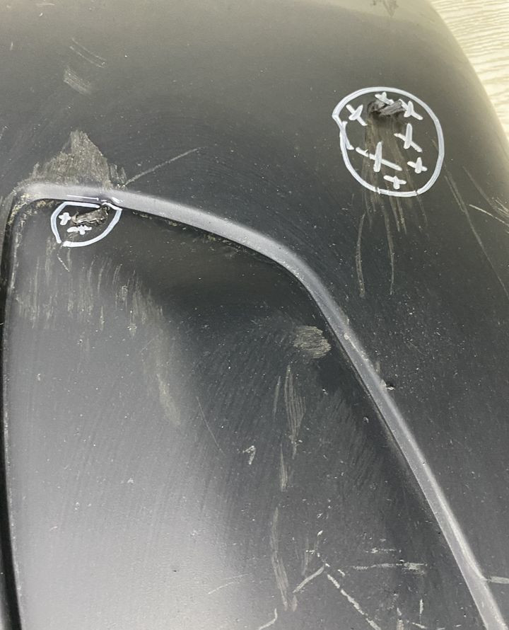 Бампер передний Renault Dokker OEM 620222633R Бампер передний Renault Dokker OEM 620222633R