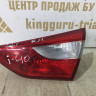 Фонарь задний внутренний правый Hyundai i30 2012-2017 oem 92404A5010