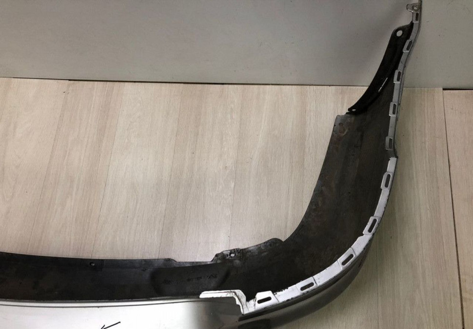 Бампер задний Volkswagen Polo sedan рест oem 6RU807421D (трещина)