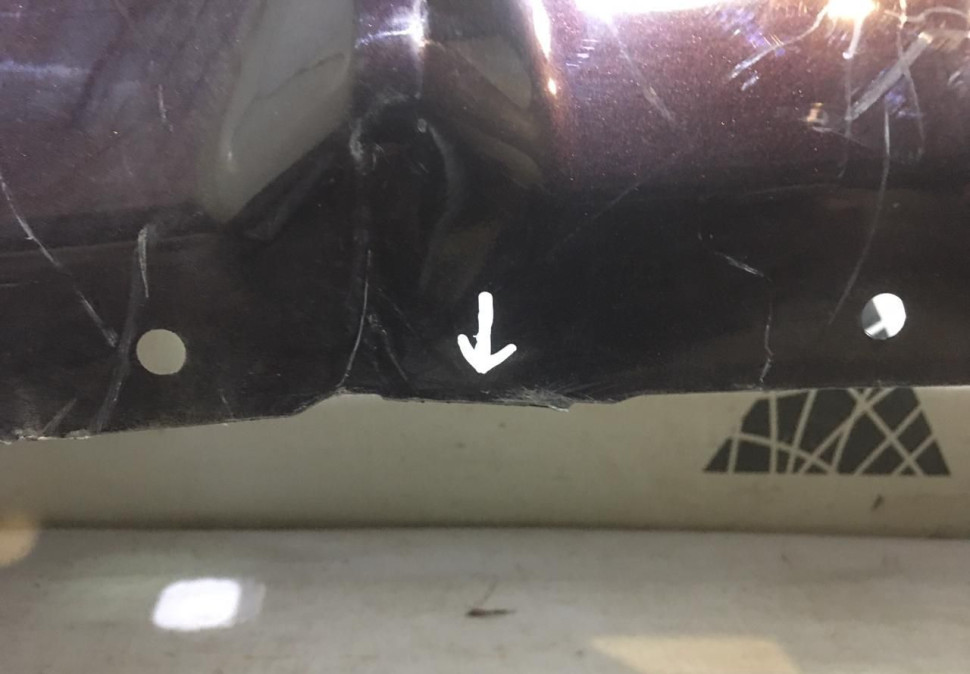 Бампер задний Subaru XV oem 57704fl250 (Скл-3) Бампер задний Subaru XV oem 57704fl250 (Скл-3)