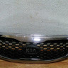Решетка радиатора Kia Sorento 09- трещина Хрома oem 863502p000 (Скл-3)