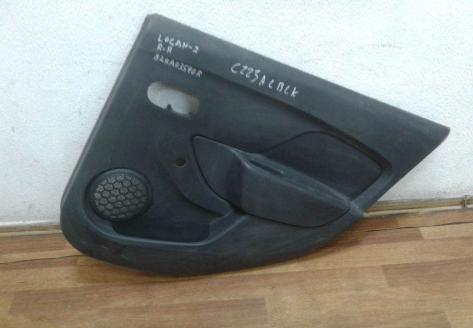 Обшивка задней правой двери Renault Logan 2 oem 829A03540R (скл-3)