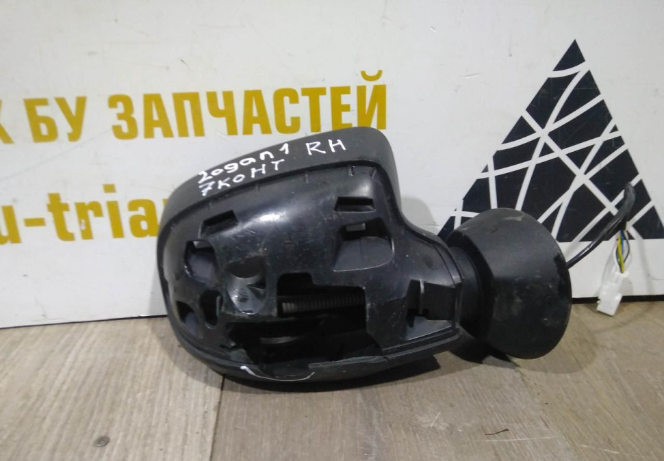 Корпус зеркала правый 7 пин бу Renault Logan 1 OEM 963017247R