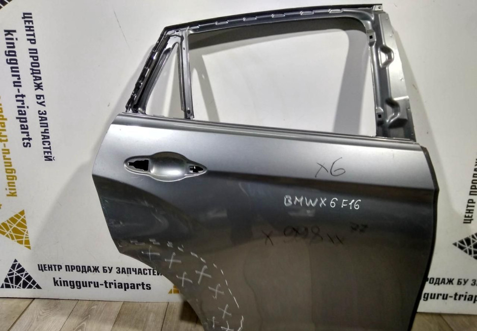 Дверь задняя правая бу BMW X6 F16 OEM 41517386744