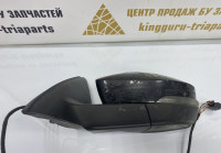 Корпус зеркала левый 6 пин Skoda Octavia A7 OEM 5E1857407