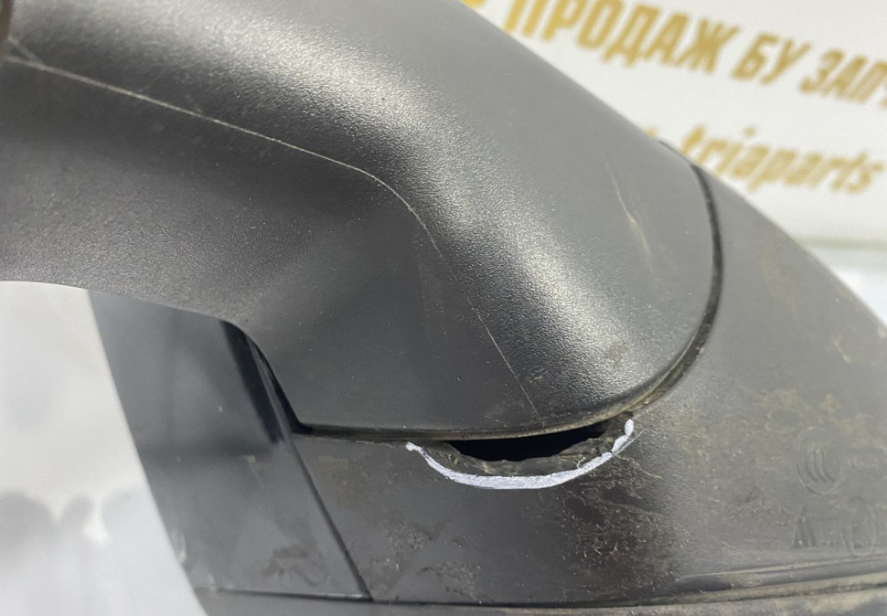 Корпус зеркала левый 6 пин Skoda Octavia A7 OEM 5E1857407