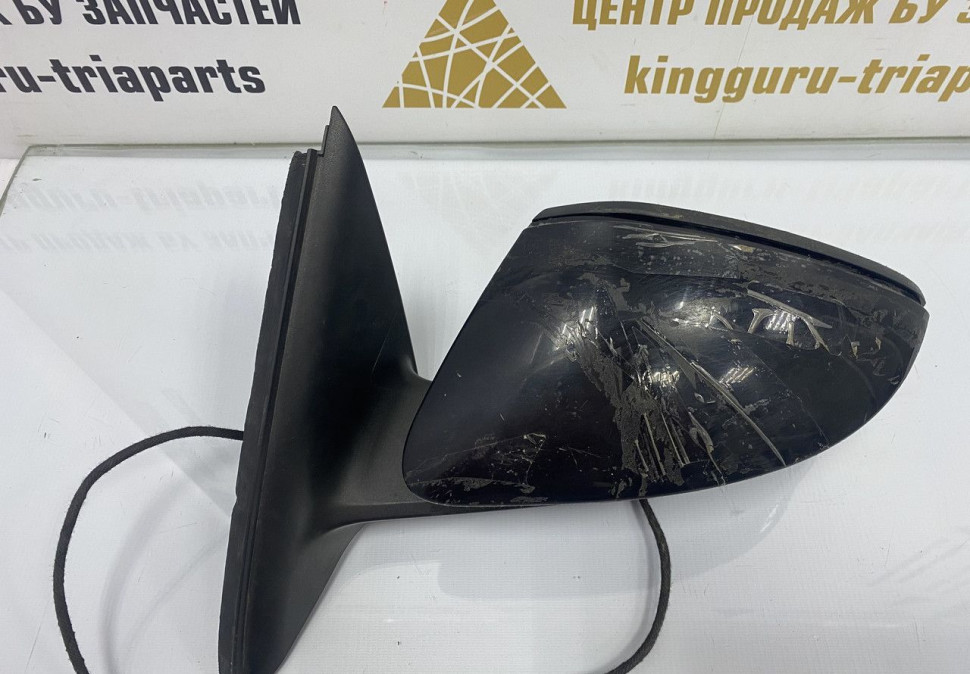 Корпус зеркала левый 6 пин Skoda Octavia A7 OEM 5E1857407