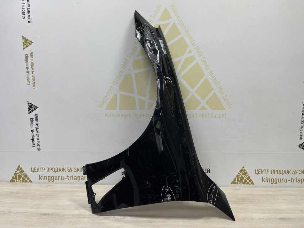 Крыло переднее левое бу BMW 7 G11 OEM 41007427513