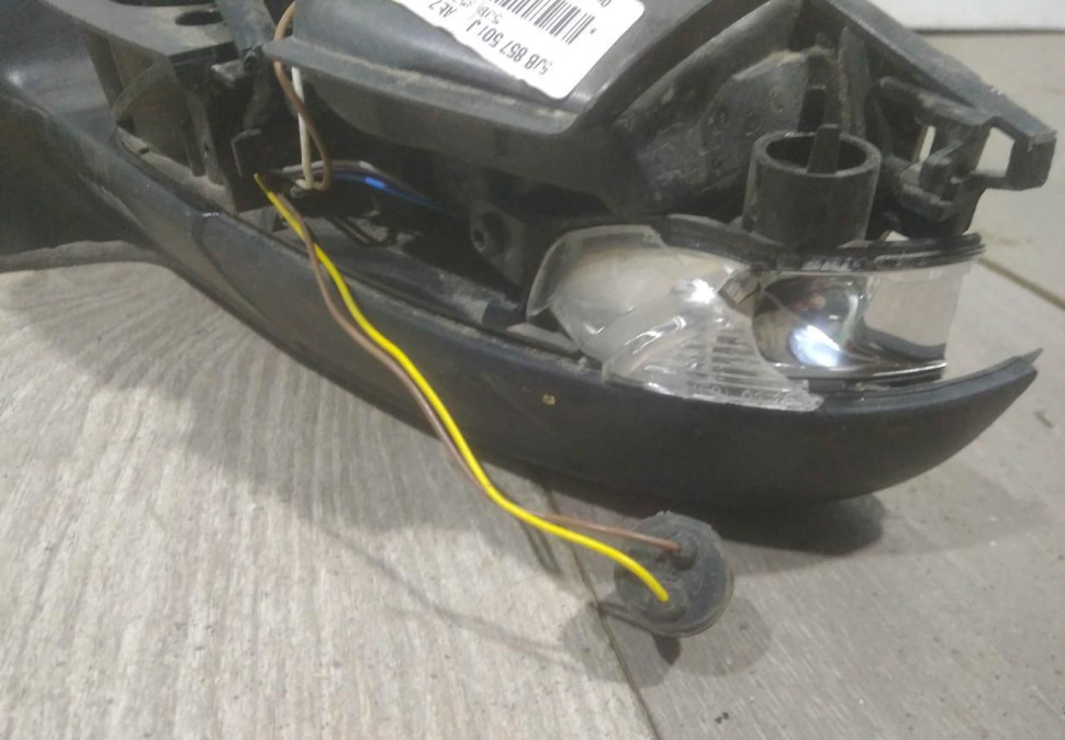 Корпус зеркала левый 6 пин бу Skoda Rapid рестайлинг OEM 5JB857501J Корпус зеркала левый 6 пин бу Skoda Rapid рестайлинг OEM 5JB857501J