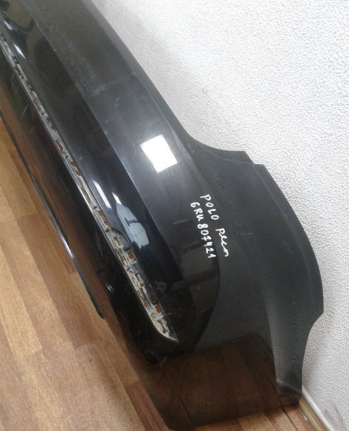 Бампер задний Volkswagen Polo (15>) рестайл седан oem 6ru807421 Бампер задний Volkswagen Polo (15>) рестайл седан oem 6ru807421