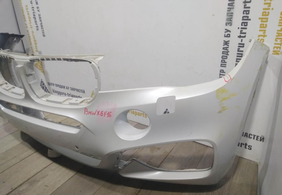 Бампер передний бу BMW X6 F16 M-Pack OEM 51118066902, 51118056492 Бампер передний бу BMW X6 F16 M-Pack OEM 51118066902, 51118056492
