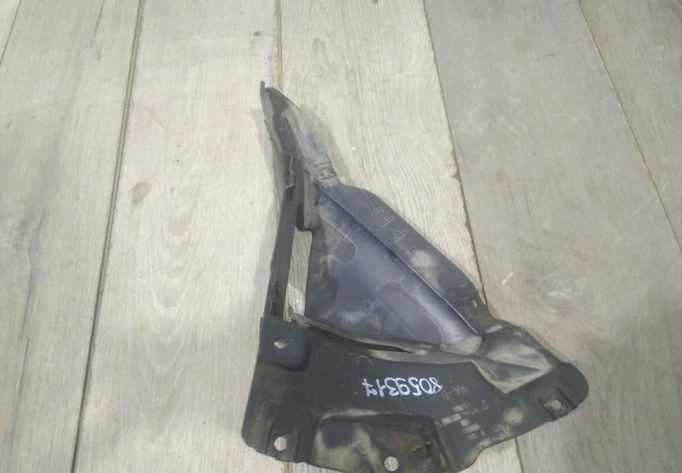 Защита переднего бампера левая бу BMW X6 F16 M-Pack OEM 51718059317