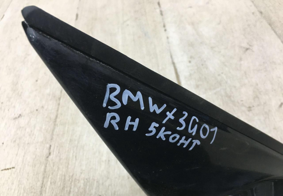 Корпус зеркала правый 5 пин BMW X3 G01 OEM 51168491650