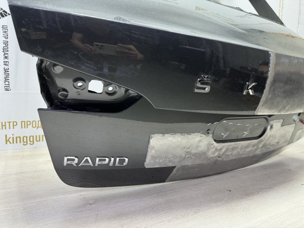 Крышка багажника Skoda Rapid 2 OEM 60U827025 Крышка багажника Skoda Rapid 2 OEM 60U827025