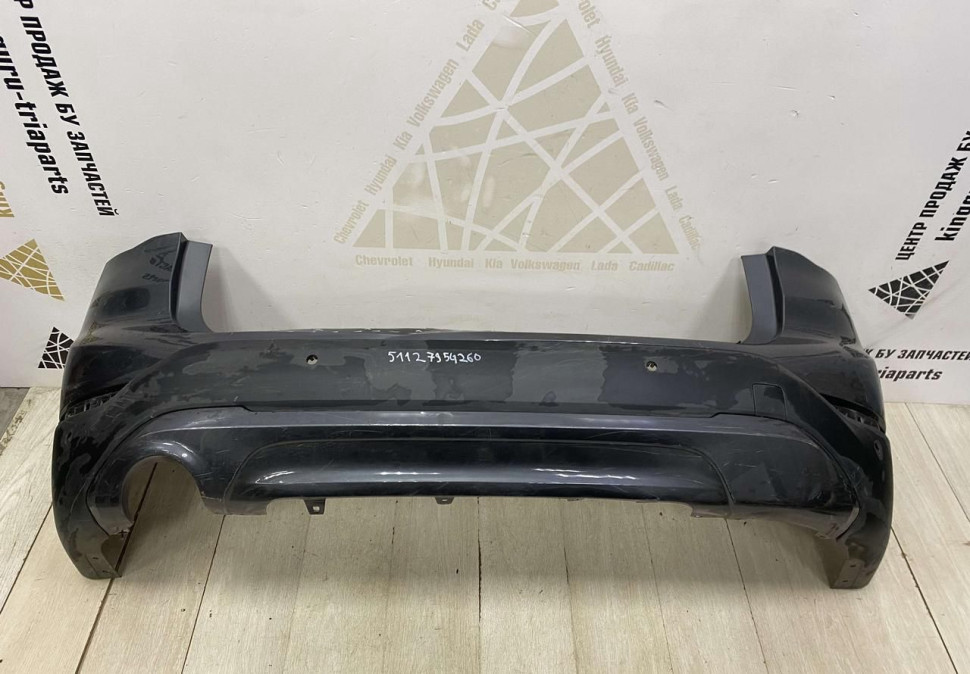 Бампер задний BMW X1 F48 OEM 51127355260 51127954260
