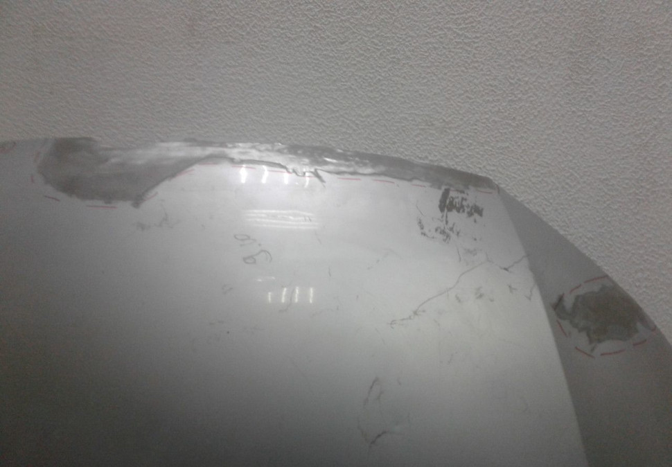 Капот Volkswagen Polo 5 до рест oem 6RU823031D (после ремонта) Капот Volkswagen Polo 5 до рест oem 6RU823031D (после ремонта)